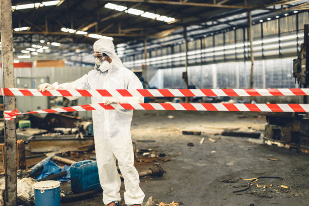Professional Infectious Disease Decontamination technician working in Niles, IL